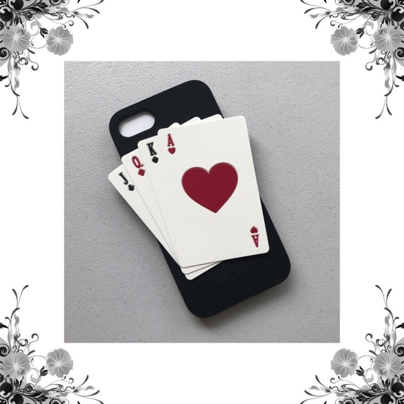 kate spade Accessories - {Kate Spade} Deck of Cards iPhone 7 Silicone Case